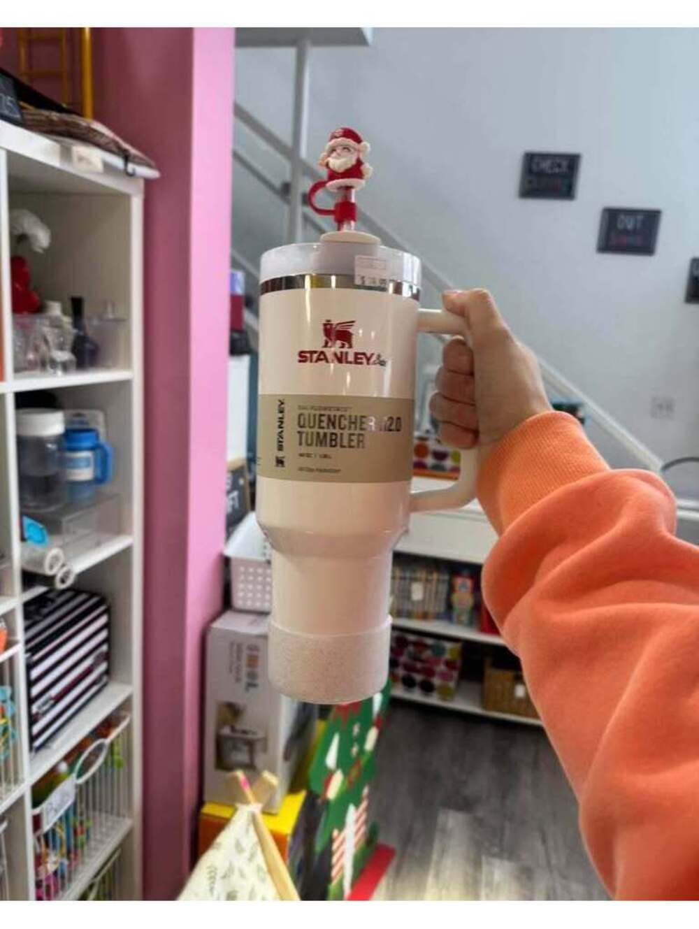 Stanley mistletoe twist 40oz tumbler